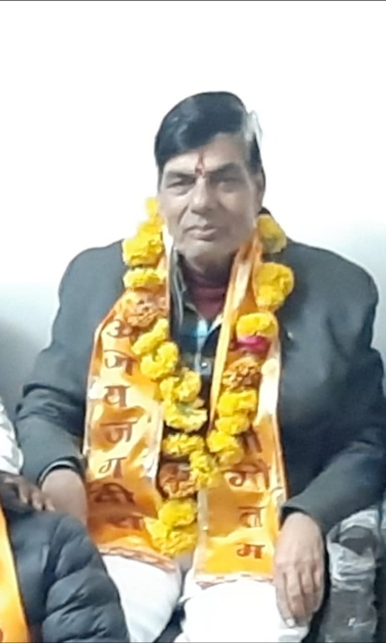 प. जगदीश लाड़ गुर्जरगोड़ ब्राह्मण जनकुपुरा पंचायत के कार्यवाहक अध्यक्ष मनोनित