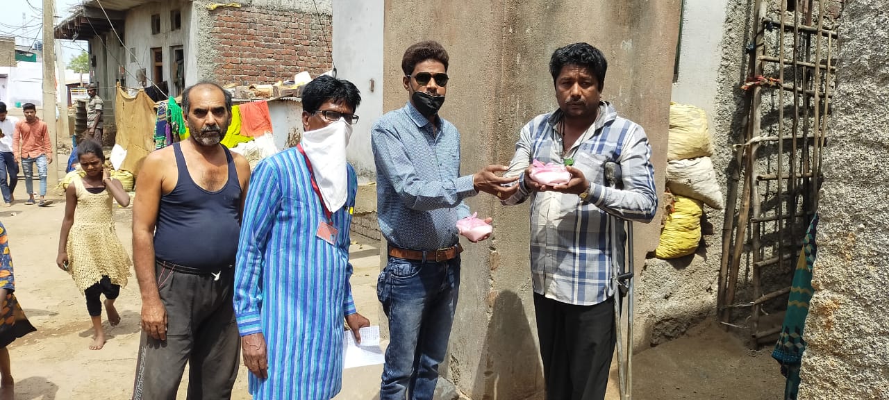 गरीब जरूरतमंद की मदद को लेकर शामगढ़ मंडल भाजपा के 65 बूथों पर भाजपा कार्यकर्ता  तैनात