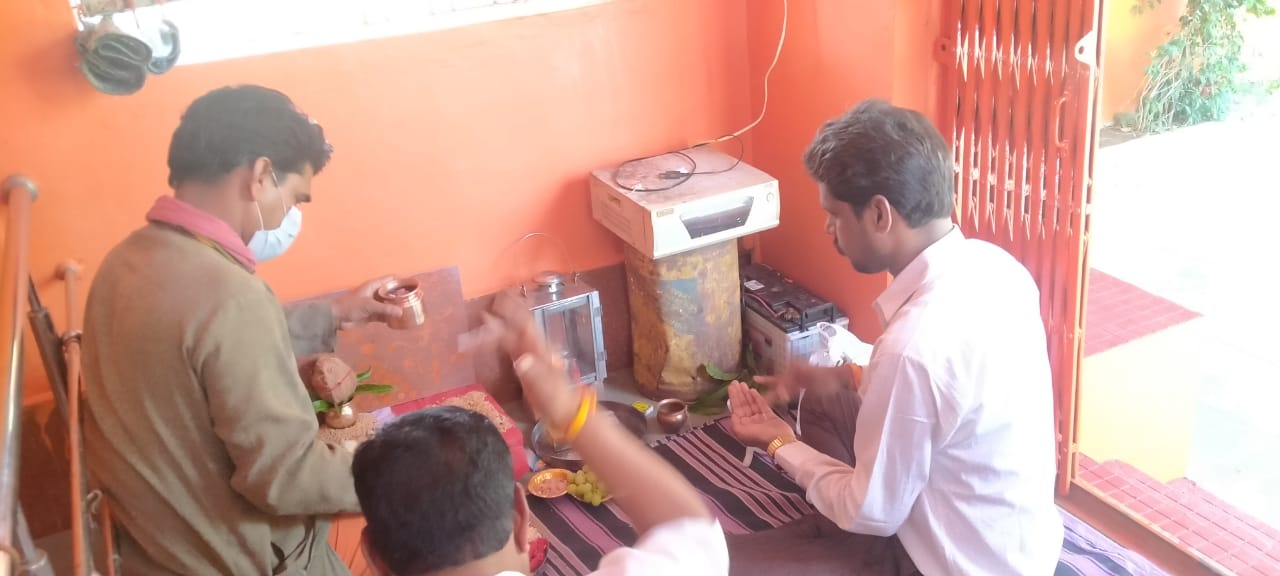शामगढ़ मंडल भाजपा द्वारा कोरोना की जंग लड़ रहे योद्धाओं के प्राणों की रक्षा के लिए आज से महामृत्युंजय मंत्र जप अनुष्ठान