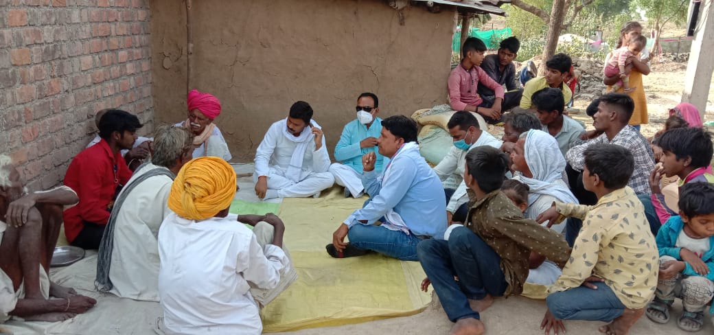 काचरिया चंद्रावत के दलित परिवार के ऊपर प्राणघातक हमला ।