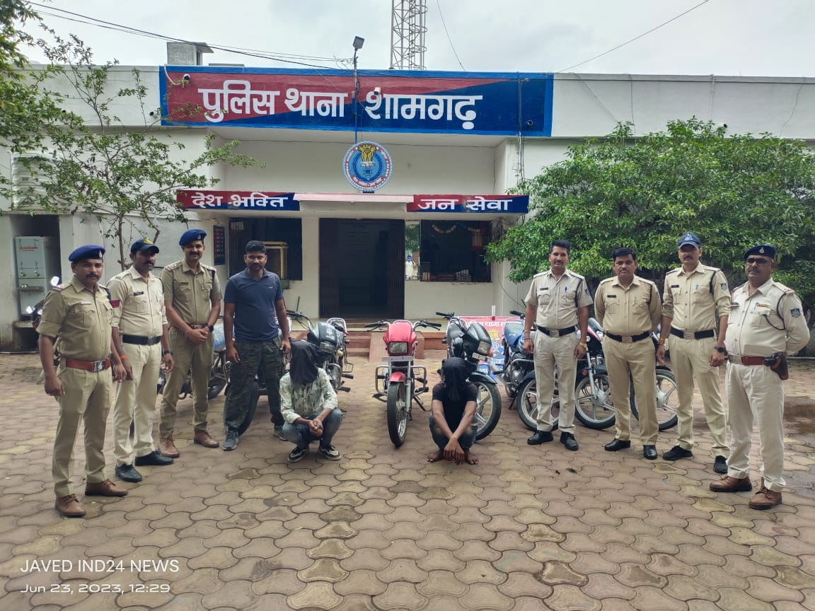मंदसौर पुलिस की वाहन चोर गिरोह पर प्रभावी कार्यवाही